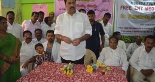 save hearing program, maurya foundation, MLA Mr. Maganti Gopinadh