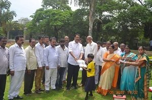 world yoga day with Mr. Maganti Gopinadh MLA